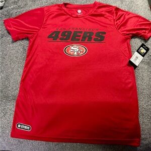 NFL Red 49ers Apparel with Logo Boys